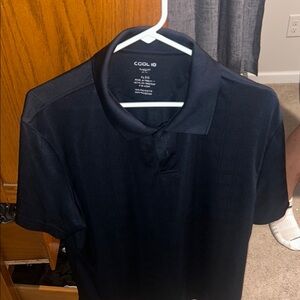 Haggar Cool IQ Dark Blue Polo Shirt